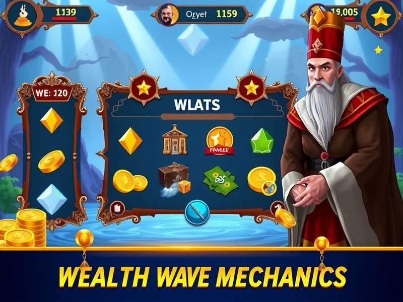 Wealth Wave Wizard Game Screenshot